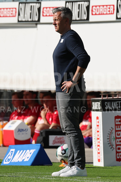 Grazer AK 1902 vs WSG Tirol – Austrian Bundesliga | Graz, Austria, 02.MAY.26 - SOCCER - ADMIRAL Bundesliga, Qualification Group, Grazer AK 1902 vs WSG Tirol. The image shows head coach Philipp Semlic (WSG Tirol).