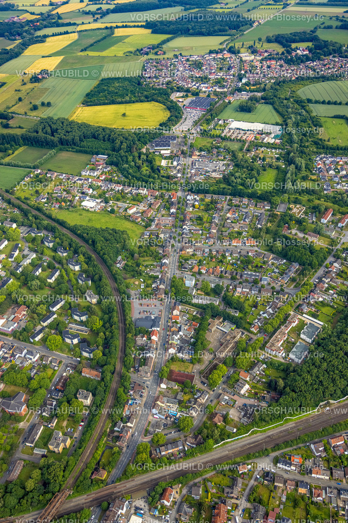 Hamm220601779 | Luftbild, Wohnsiedlung zwischen Münsterstraße und Westberger Weg, Heessen, Hamm, Ruhrgebiet, Nordrhein-Westfalen, Deutschland