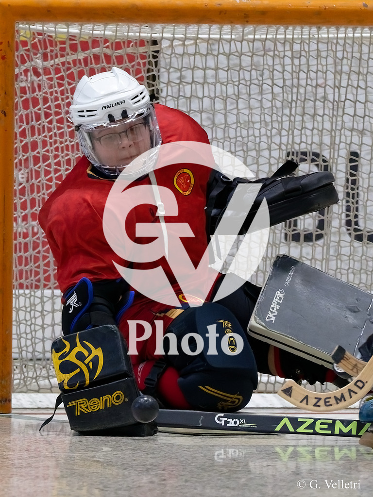 U17  - SC Thunerstern  v Geneve RHC A  |  during the U17  match between SC Thunerstern  and Geneve RHC A  at Centre sportif de la queue d'arve in Geneve, Switzerland