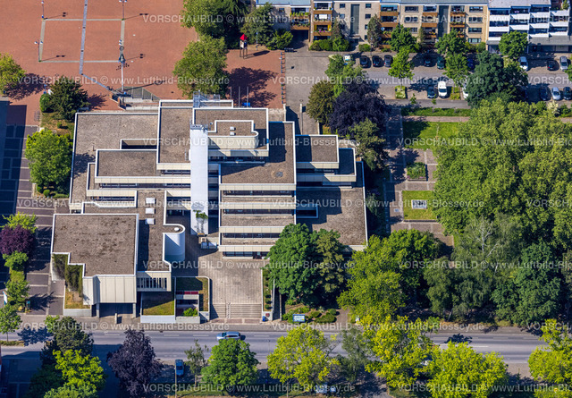 Hamm220504929 | Luftbild, Rathaus Bockum-Hövel, Hamm, Ruhrgebiet, Nordrhein-Westfalen, Deutschland