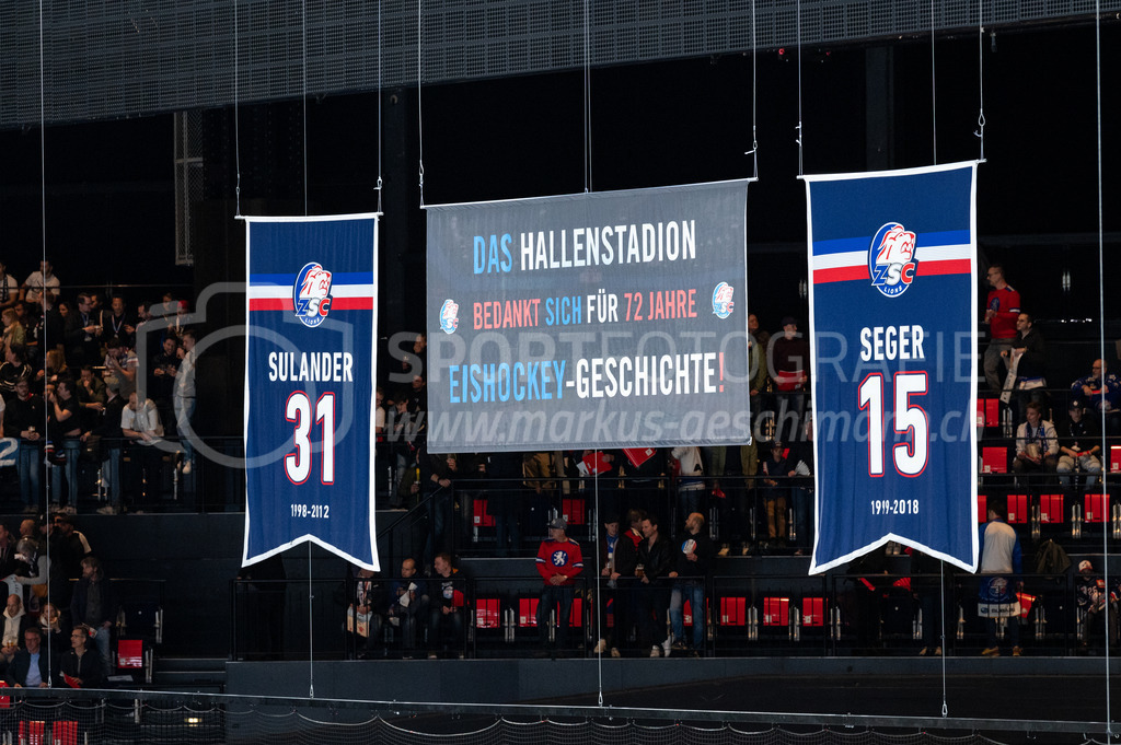 Swiss National League Final Game 2: ZSC Lions - EV Zug | 20.04.2022, Zürich, Hallenstadion, Swiss National League Final Game 2: ZSC Lions - EV Zug, letzte Saison des ZSC im Hallenstadion. - Realisiert mit Pictrs.com