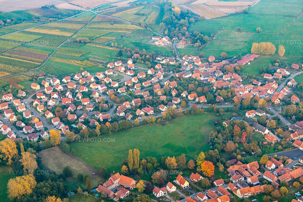 Aerial view: View of the town in the district Altenstadt in Wissembourg in the state Bas-Rhin, France.Photo: IMG_54269.jpg taken on 10/21/2012 by Werner Riehm/FLY-FOTO.comResolution of the original: 4752 x 3168 px
