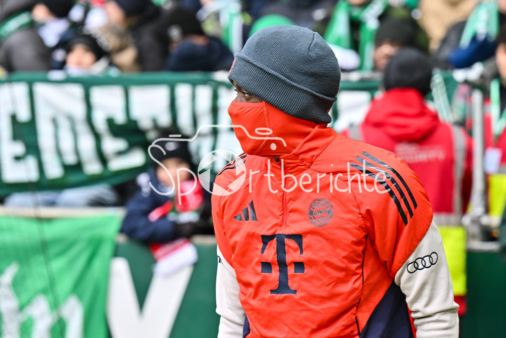 SV Werder Bremen - FC Bayern München | bREMEN, GERMANY - 14. FEBRUARY: im Bild Alphonso DAVIES (FC Bayern Munich 19) / Einzelfoto / Freisteller während dem Bundesligamatch zwischen dem SV Werder Bremen und dem FC Bayern München am 22. Spieltag im Weserstadion / DFL REGULATIONS PROHIBIT ANY USE OF PHOTOGRAPHS AS IMAGE SEQUENCES AND/OR QUASI-VIDEO