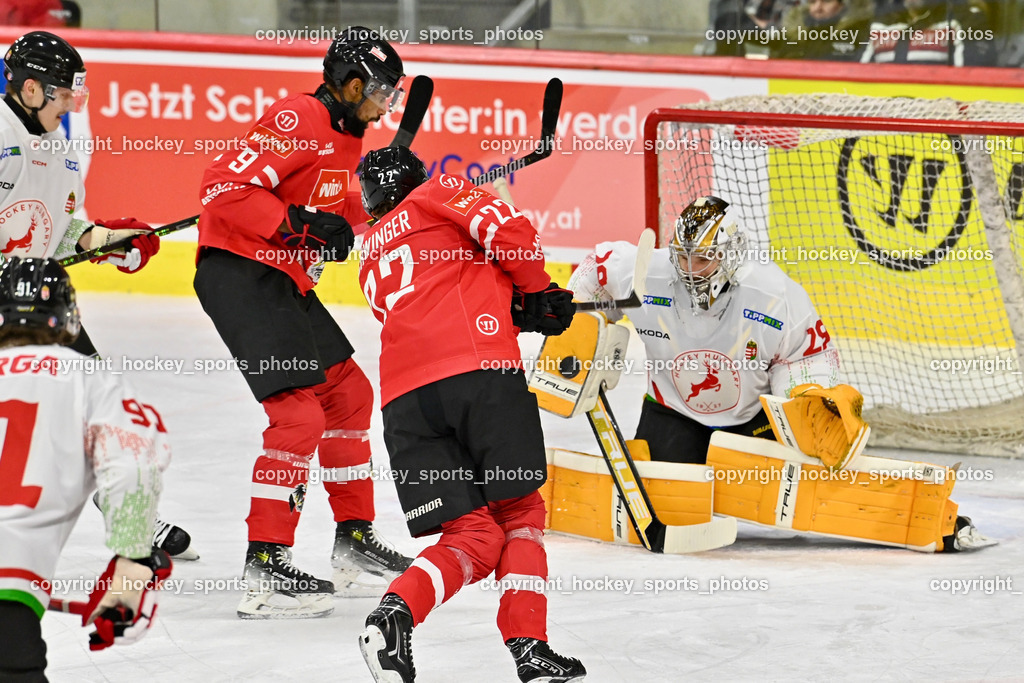 Österreich vs. Ungarn 14.12.2023 | Österreich vs. Ungarn 14.12.2023, Österreich vs. Ungarn  am 14.12.2023 in Klagenfurt (Heidi Horten Arena), Austria, (Photo by Bernd Stefan)