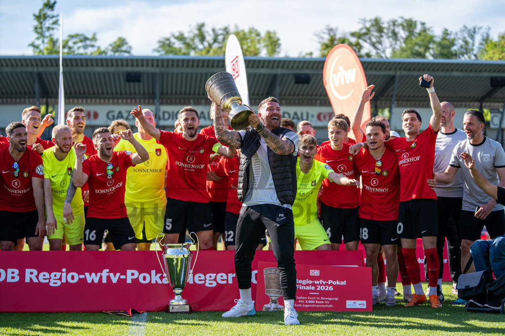Stuttgarter Kickers vs. SG Sonnenhof Großaspach, Fussball, WFV-Pokal, Finale, 23.05.2026 | #,Stuttgarter Kickers vs. SG Sonnenhof Großaspach, Fussball, WFV-Pokal, Finale, 23.05.2026