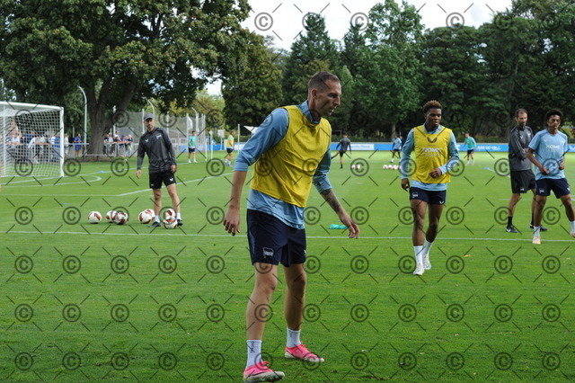RGE_9529 | Hertha BSC, 2.Bundesliga, Herren, Fußball, Training auf dem Schenckendorffplatz, Mittwoch 09.09. 2026, Saison 2026/27,  Gustaf Nilsson ( Hertha BSC ),  Fotograf: Ralf Gebhardt - Realisiert mit Pictrs.com