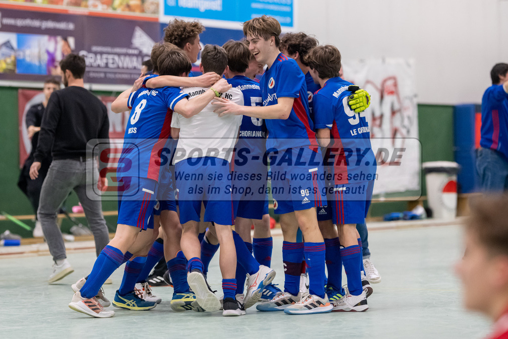 SFE_20230305_0136 | Deutsche Meisterschaft Männliche U16 Halle 2023 am 05.03.2023 in Köln (KTHC Stadion Rot-Weiss Köln Tennis and Hockey Club), Photo: Stephan Fehrmann 2022 (Sports-Gallery)