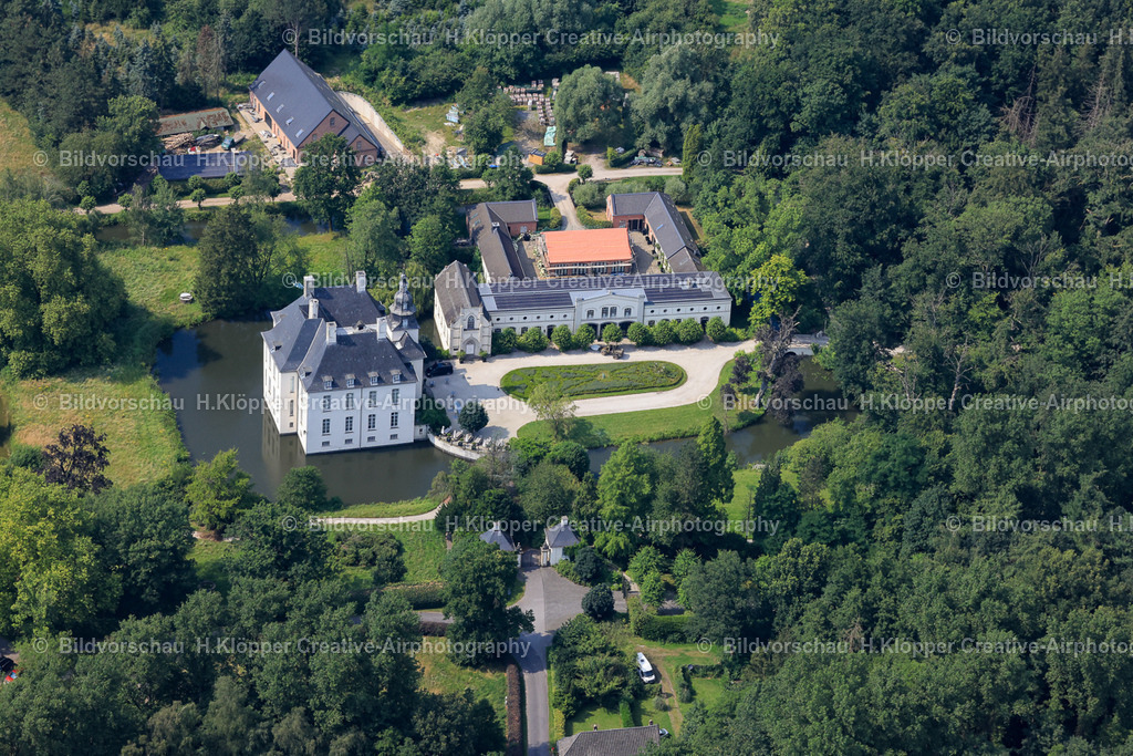 Luftbilder-Hünxe-Gartrop-8 | Luftbilder Schloss Gartrop Hünxe - Realisiert mit Pictrs.com