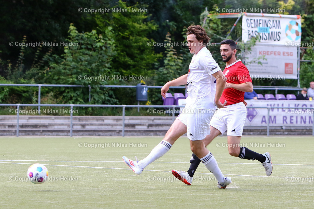 NH_HEBC_FCTürkiye_Testspiel_14072024 | #28 Gian Luca Verago (HEBC) erzielt das 1:0 für HEBC.Fußball I Herren I Testspiel I Saison 2024-2025 I HEBC - FC Türkiye I 14.07.2024 I Reinmüllerplatz