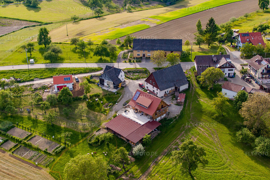 Luftbild: Im ZInken im Ortsteil Taisersdorf in Owingen im Bundesland Baden-Württemberg in Deutschland. Foto: IMG_57628.jpg vom 08.06.2013 durch Werner Riehm/FLY-FOTO.de