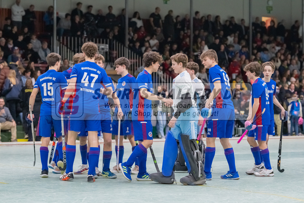 HK_20230305_106272 | Deutsche Meisterschaft MU16 Finale Mannheimer HC - Rot-Weiss Köln / Ehrungen am 5.3.2023 RWK, Köln ,