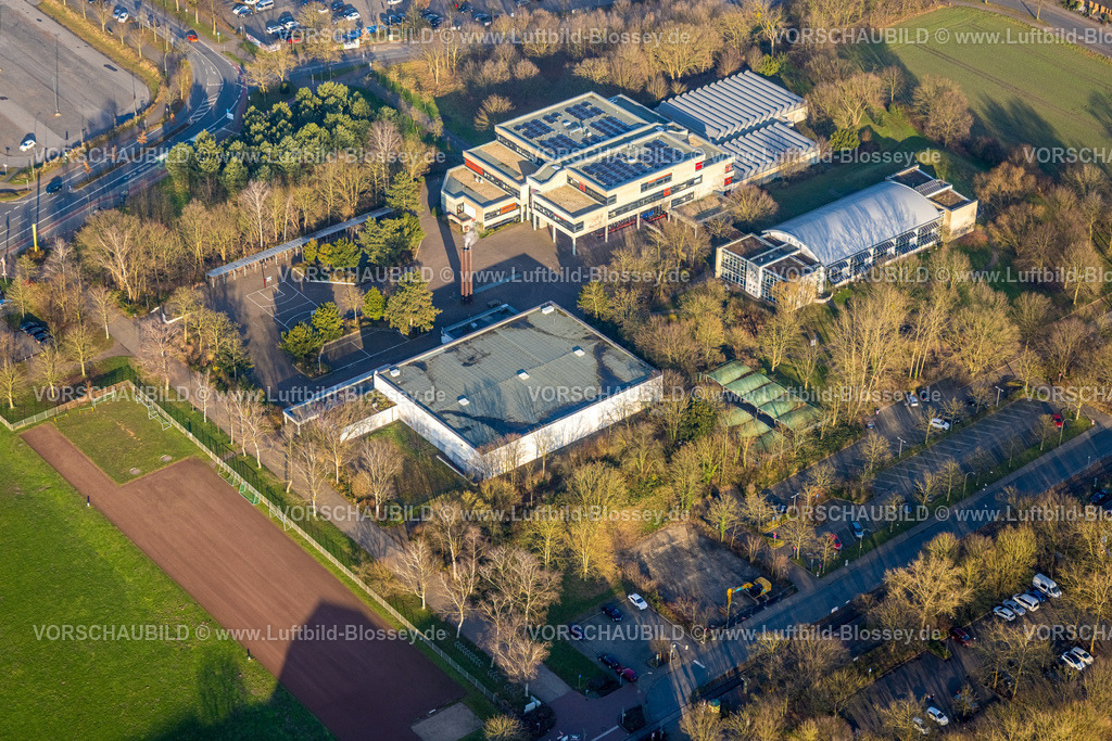 Hamm241200580 | Luftbild, Freiherr-vom-Stein-Gymnasium Hamm, Uentrop, Hamm, Ruhrgebiet, Nordrhein-Westfalen, Deutschland