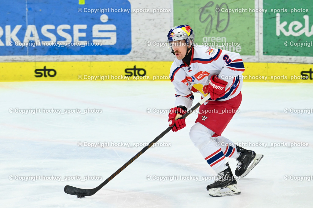 EC IDM WÄRMEPUMPEN VSV vs. EC Red Bull Salzburg | #2 Lewington Tyler James EC Redbull Salzburg, EC IDM WÄRMEPUMPEN VSV vs. EC Red Bull Salzburg, EC IDM WÄRMEPUMPEN VSV vs. EC Red Bull Salzburg am 17.01.2025 in Villach (Stadthalle Villach), Austria, (Photo by Bernd Stefan)