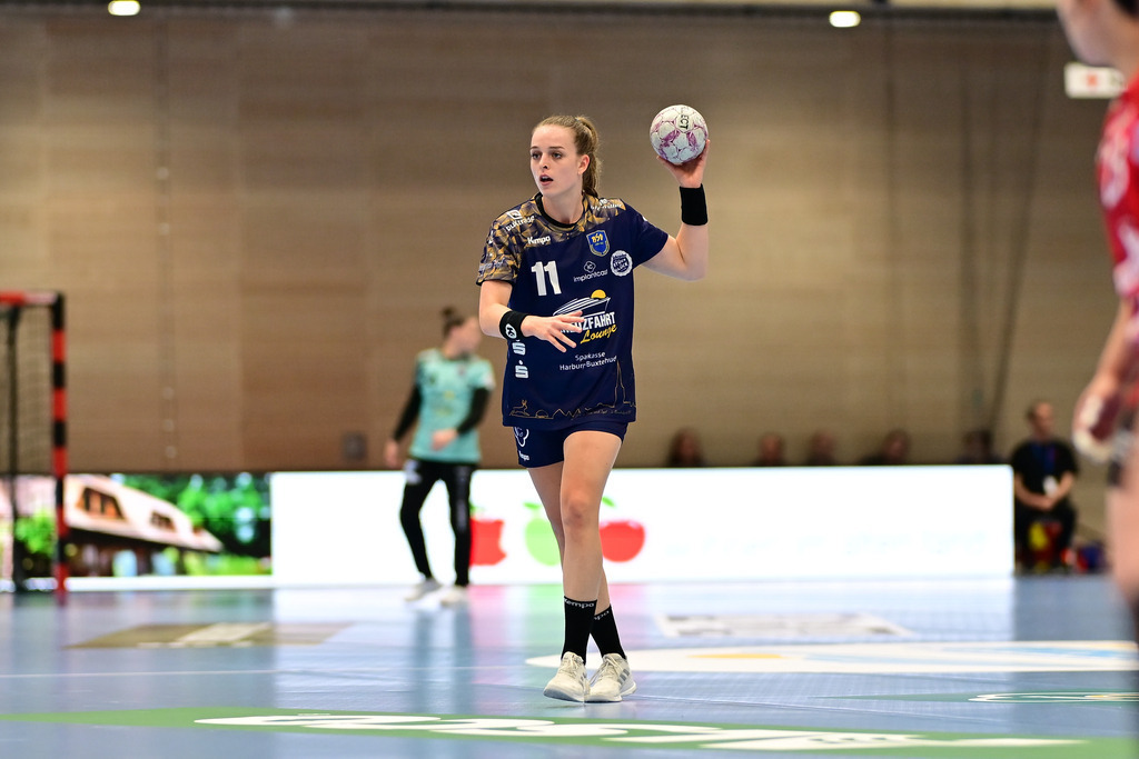 Handball I Frauen I Saison 2025-2026 I 1. HBF I 2. Spieltag I Buxtehuder SV - Thüringer SV | Der Sportfotograf. - Realisiert mit Pictrs.com
