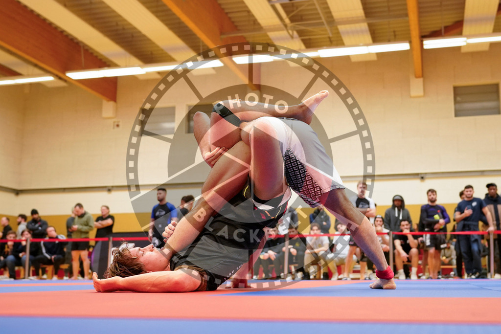 20240203PBB09605 | Fighters compete during the Brazilian Jiu-Jitsu Championship of the AJP Tour in Maintal by Frankfurt am Main, Germany, on February 2, 2024.