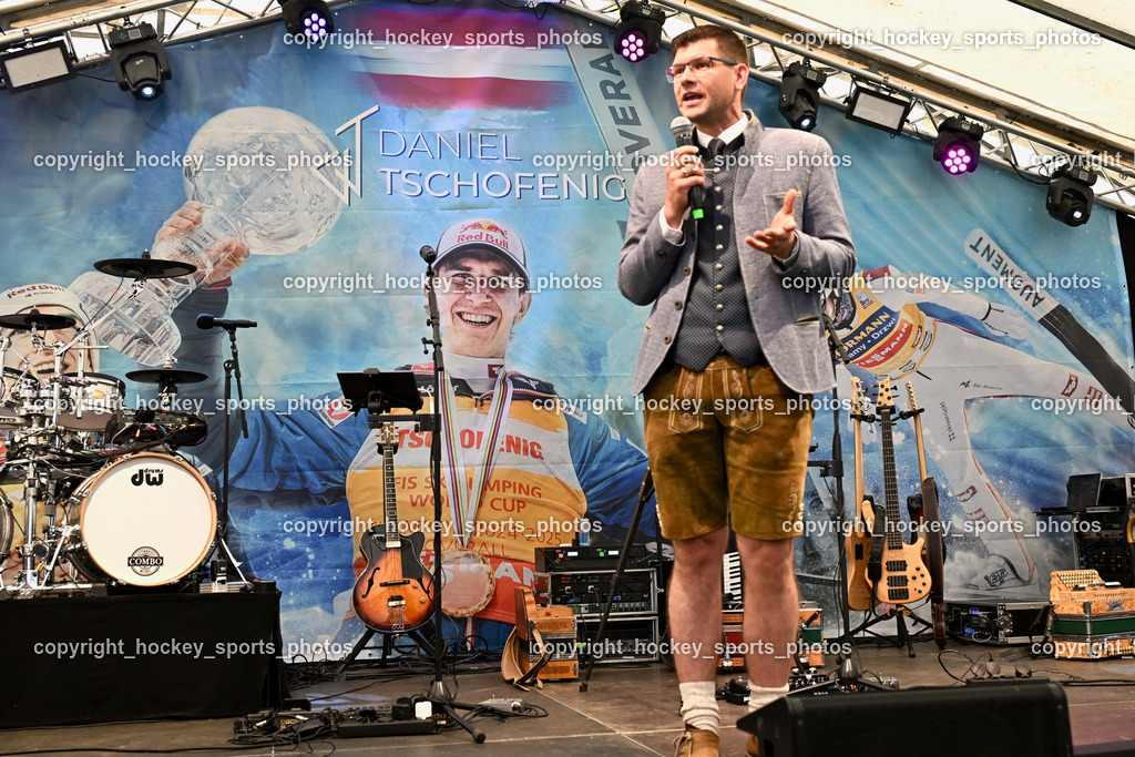 Empfang Daniel Tschofenig | Kärntner Landeshauptmann Stellvertreter Martin Gruber, Empfang Daniel Tschofenig, Empfang Daniel Tschofenig am 10.05.2025 in Hohenthurn (Mehrzweckhaus Hohenthuurn), Austria, (Photo by Bernd Stefan)