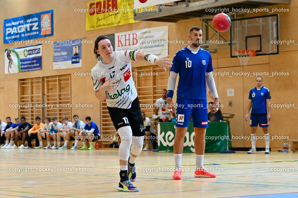 SC Ferlach vs. RK Zagreb 24.8.2023 | #17 Pavlov Hari, #10 Jakov Gojun