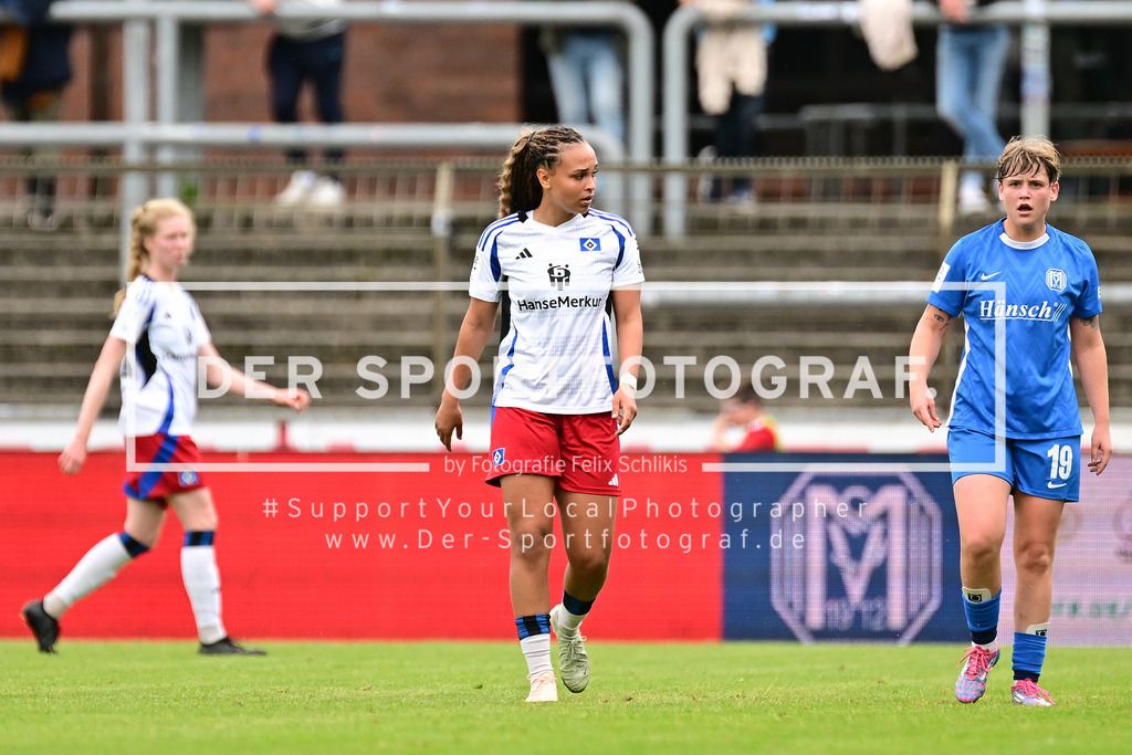 Fußball I Frauen I Saison 2024-2025 I 2. Bundesliga I 26. Spieltag I SV Meppen - Hamburger SV I 013644 | Lisa Baum (11, Hamburger SV) - Realisiert mit Pictrs.com