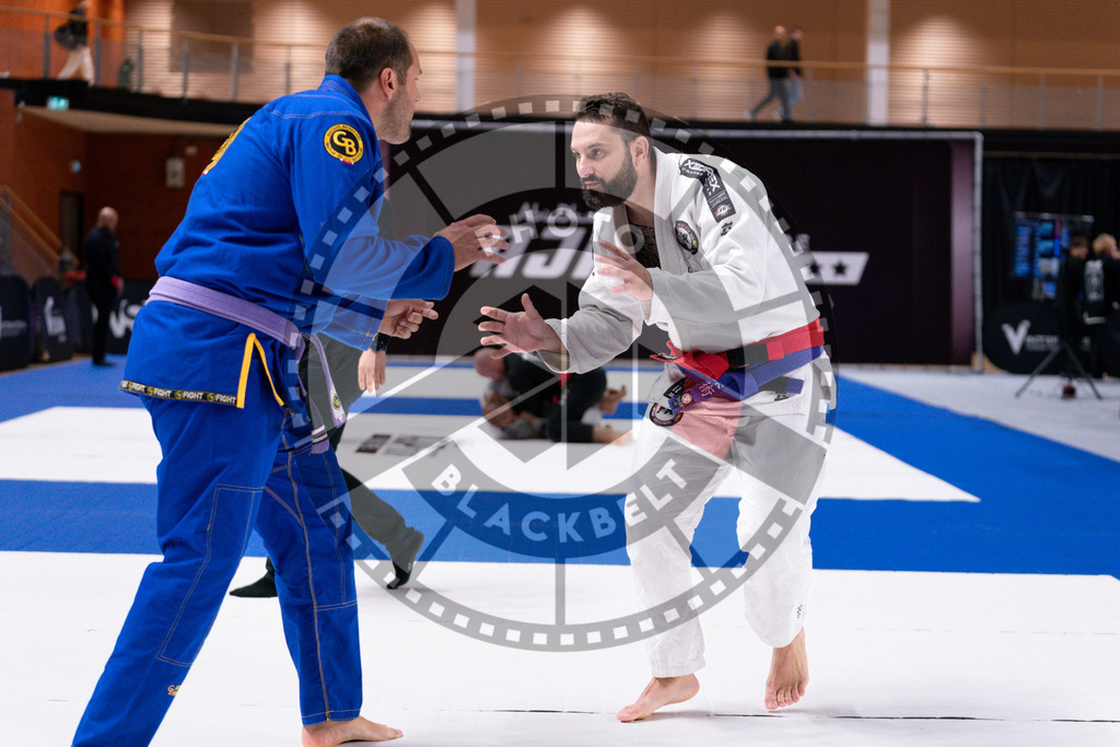 20241013PBB3402 | Athletes compete during the AJP Tour Europe Continental Jiu-Jitsu Amateurs & Masters Championship on October 13, 2024 in Almere near Amsterdam, Netherlands. © Chiara Dazi / photoblackbelt