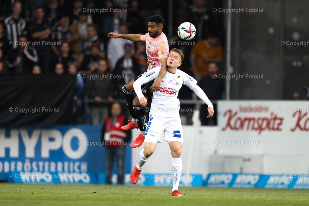 A_LUI_20220507_0016 | SPORT FUSSBALL TIPICO BUNDESLIGA LASK VS HARTBERG


IM BILD: Jan Boller (LASK), Noel Niemann (TSV Egger Glas Hartberg)


FOTO:FOTOLUI/UW