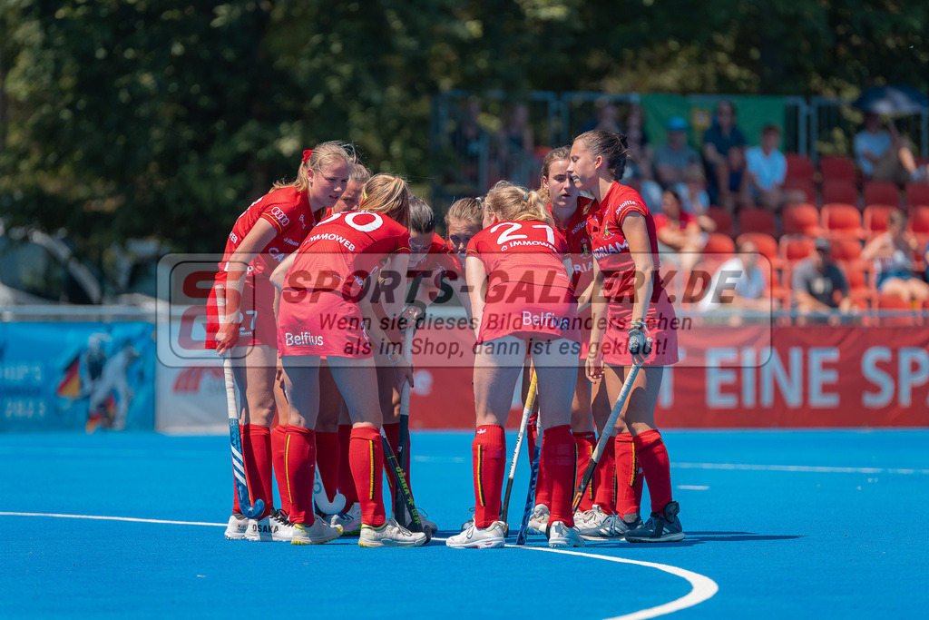 HK_20230708_109847 | Euro Hockey WU18 Belgium - Scotland Championship Girls &amp; Boys am 8.7.2023 CHTC , Krefeld ,