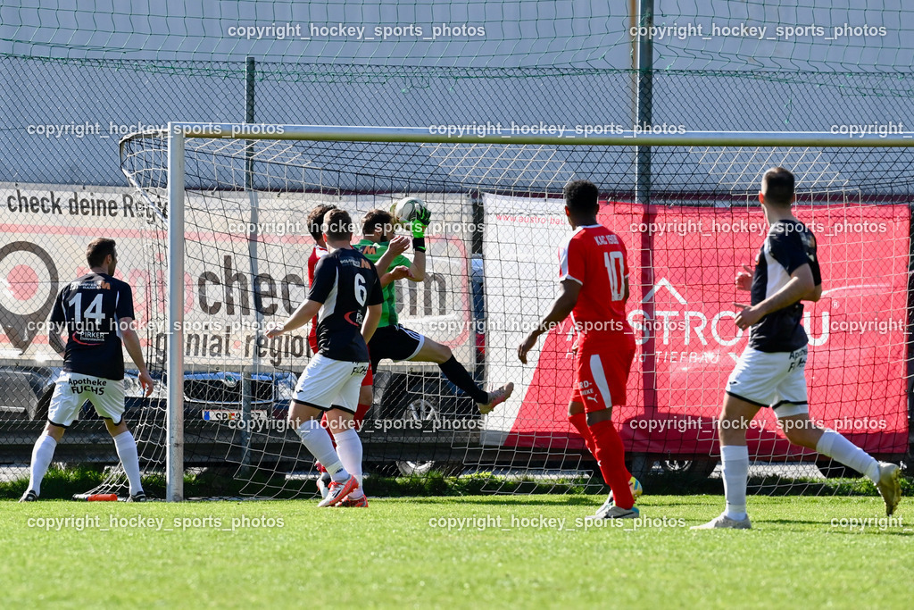 FC Gmünd vs. FC KAC 1909 22.4.2023 | #14 Philipp Platzer, #6 Christoph Gigler, #1 Christoph Pirker