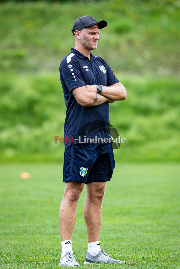 SG Hungerbach gegen TSV Brunnthal | Fußball Kreisliga Herren Oberbayern Zugspitze Gruppe 1, SG Hungerbach gegen TSV Brunnthal, 20240803,Michael SCHÖTTL (SG Hungerbach hc),2024-08-03 in Huglfing (Sportpark Huglfing), Michael SCHÖTTL (SG Hungerbach hc)Copyright: WolfgangxLindner www.foto-lindner.de