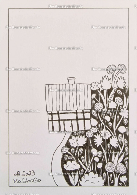 The ArtCreator-115615 | Kunstdruck von handgemalter Postkarte. | Art print from hand painted postcard. - Realisiert mit Pictrs.com