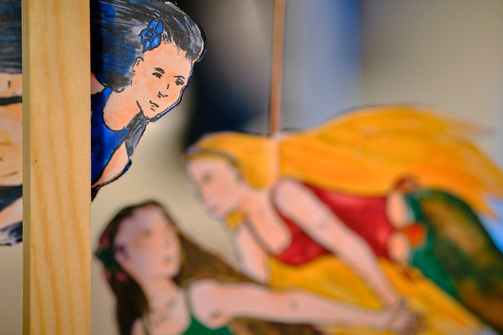 MÖP Figurentheater | WIen, Austria - March 10, 2020: MÖP Figurentheater - Rheingold; Papierfiguren aus der märchenhafte Oper Rheingold nach Richard Wagner. - Realisiert mit Pictrs.com