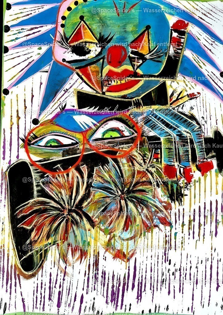 "WOLF IM SCHAFSPELZ" | Kunst by SpaceSpider Tanja Kessler - Realisiert mit Pictrs.com