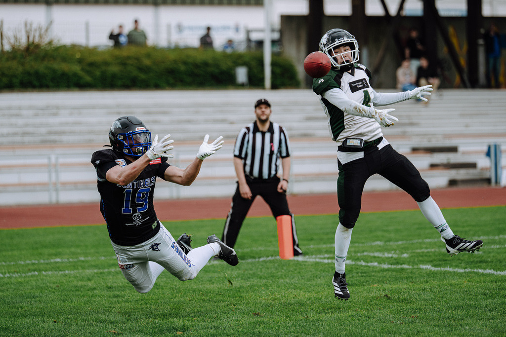 Bad Homburg Sentinels vs KIT Engineers, American Football,Testspiel, 18.04.2026 | Bad Homburg Sentinels vs KIT Engineers - Realisiert mit Pictrs.com