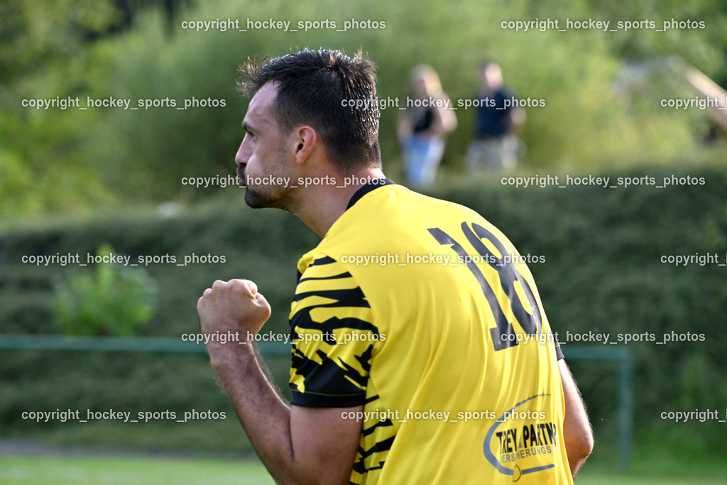 FC Faakersee vs. Rapid Lienz  | #18 Andreas Unterguggenberger FC Faakersee, FC Faakersee vs. Rapid Lienz , FC Faakersee vs. Rapid Lienz  am 04.08.2024 in Faakersee (Sportplatz Faakersee), Austria, (Photo by Bernd Stefan)