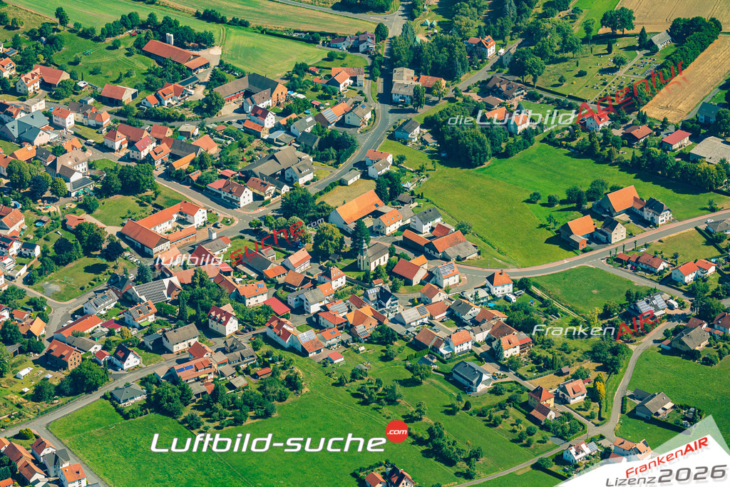 Luftbild Vs Google Maps  Ausbach  Hohenroda -Das Luftbild wurde 2025 vom UL-Flugzeug heraus erstellt ( keine Drohnenluftbilder ) - Hochauflösende Luftaufnahme -Nicht vergleichbar mit Google Maps oder Satelittenbilder- Die Geschenkidee !Mit Lizenz und Bildrechte bestellbar