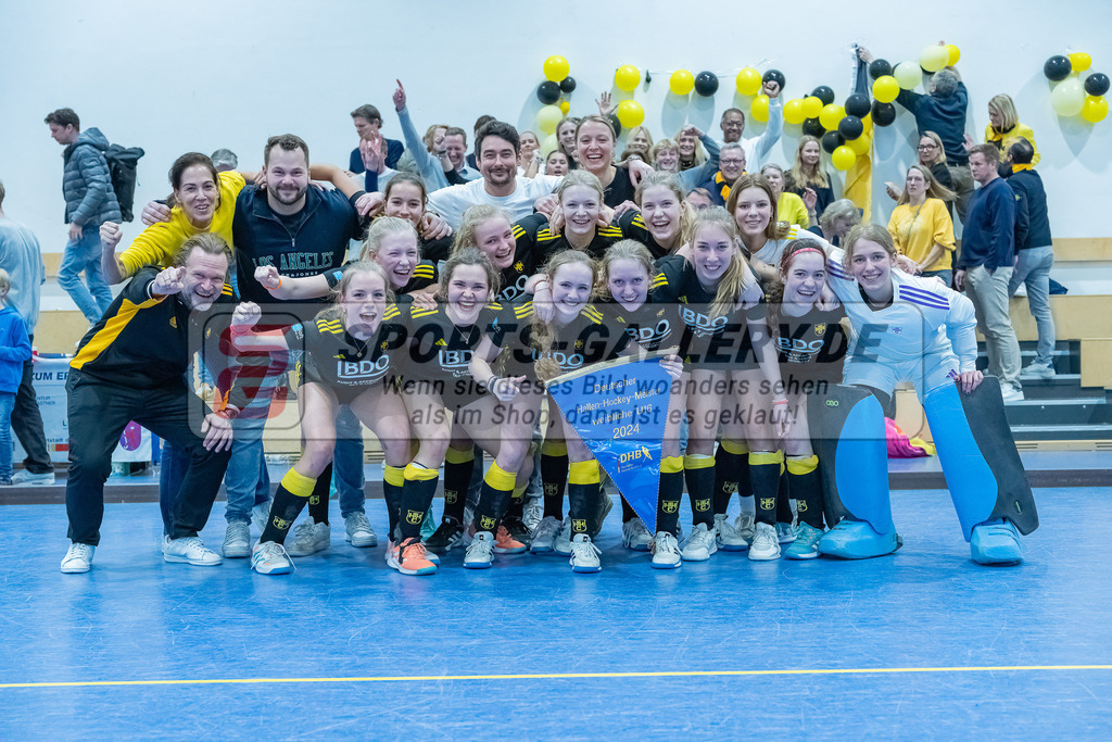 HK_20240303_109478 | Finale und Ehrungen Deutsche Meisterschaft WU16 am 3.3.2024 Hallo DHC, Düsseldorf ,