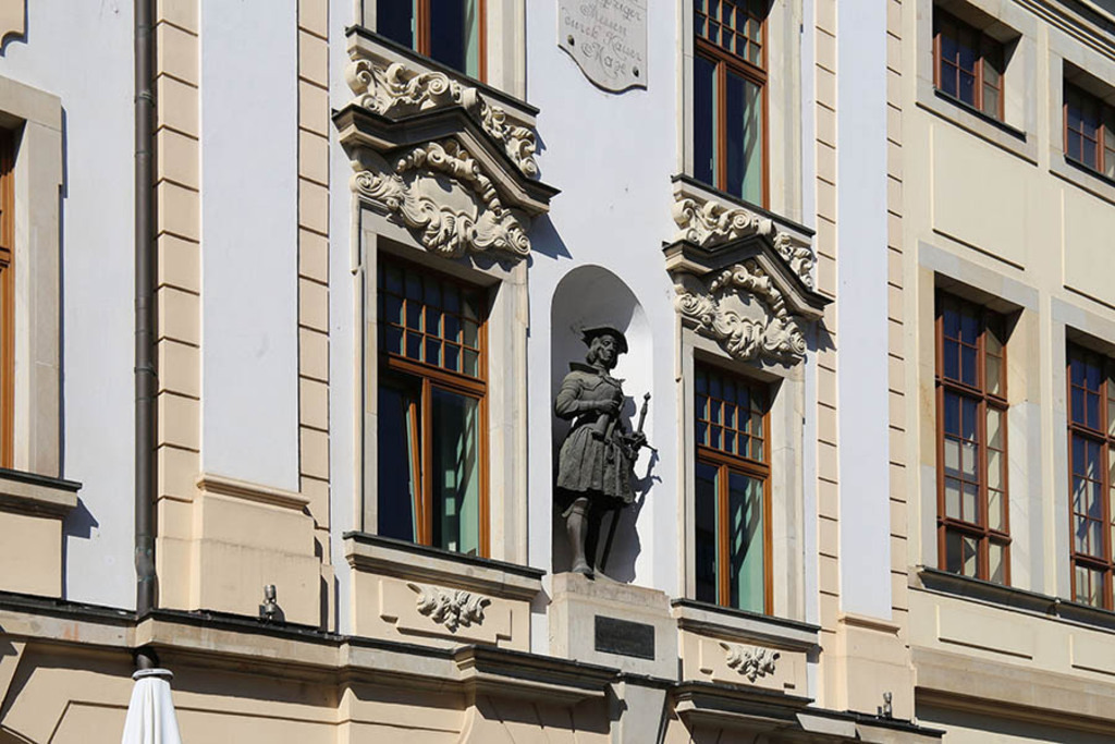 Foto: Leipzig - Kaiser-Maximilian-Denkmal | Das Team hinter BILDLEXIKON LEIPZIG bündelt historische wie aktuelle Informationen über die Stadt Leipzig in Text und Bild auf einer Plattform und stellt diese der interessierten Öffentlichkeit zur Verfügung.