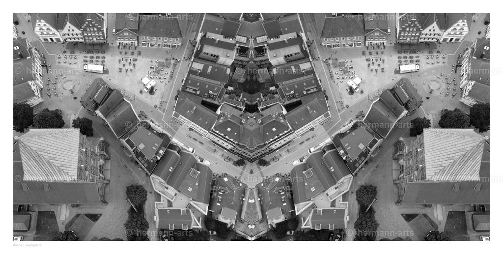 Hermann-Arts_Spiegelbilder_059 | Photo Foto Kunst Art schwarzweiss Bilder Rheine Münster Berlin Blumen 