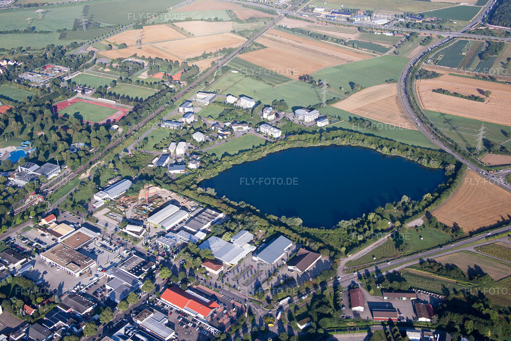 Luftbild: Volocopter in Forst im Bundesland Baden-Württemberg in Deutschland. Foto: IMG_092338.jpg vom 01.08.2016 durch Werner Riehm/FLY-FOTO.de