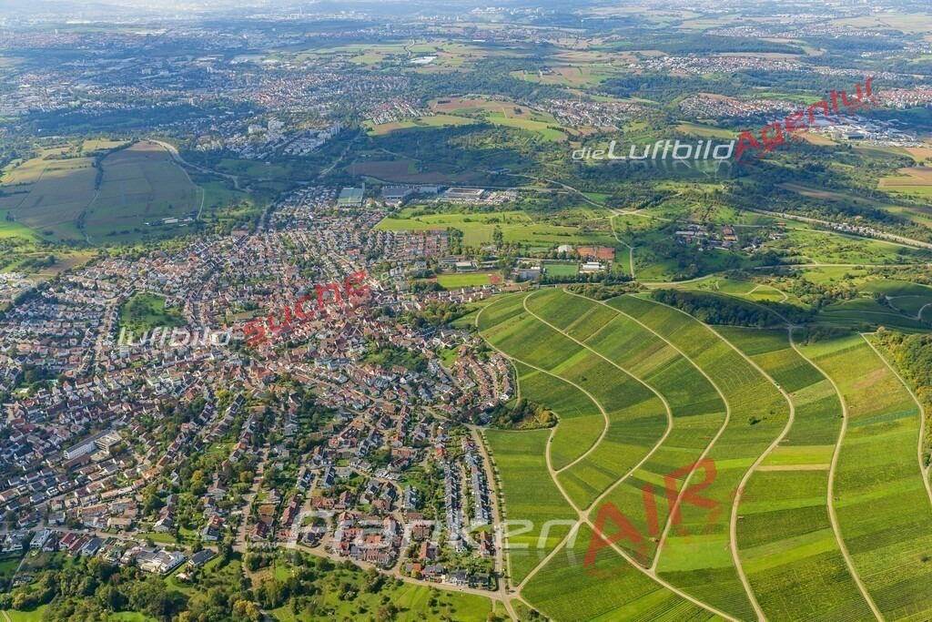 korb-deko-wandbild-6510-jahr-2025 | Luftaufnahme der Stadt Korb - Die Luftaufnahme wurde 2025 vom UL-Flugzeug heraus erstellt ( keine Drohne ) - Hochauflösende Luftaufnahme - für professionelle Ausdrucke geeignet. Die Geschenkidee !Mit Lizenz und Bildrechte bestellbar