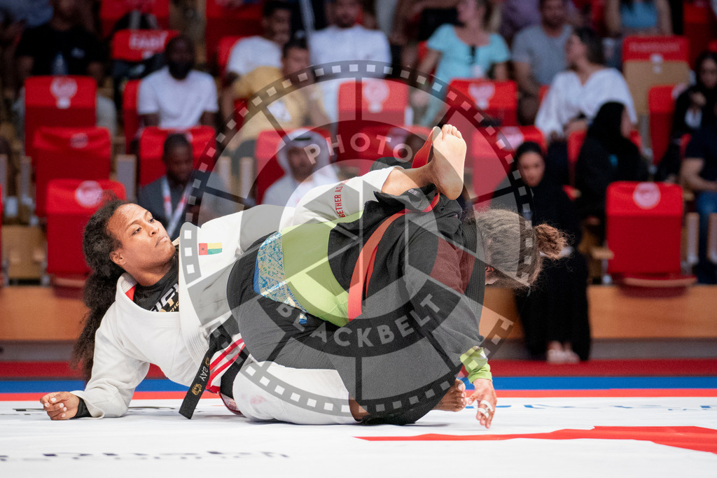 20231107PBB6634 | Fighters compete during the AJP World Master Championship in the Mubadala Arena in Abu Dhabi, Arab United Emirates, on November 7, 2023.