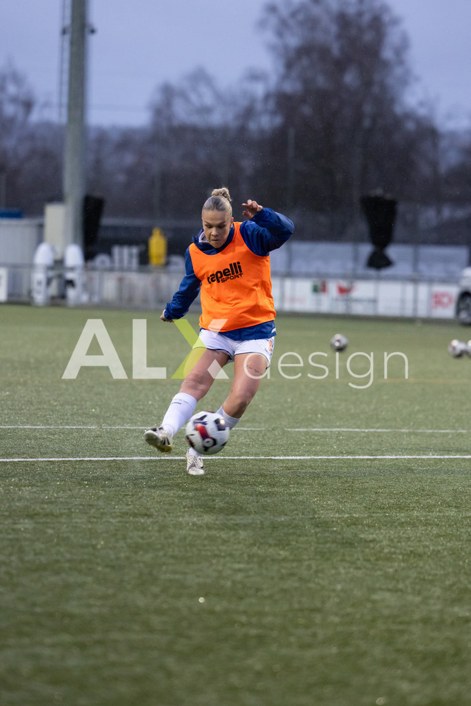 Fußball I Frauen I Saison 2025-2026 I AXA Women's Super League | Women I 14. Spieltag I Grasshoppers Club Zürich - FC Luzern I 14.02.2026 | 8 Ella Ljuština (HR) (GC Zürich) – Mittelfeld - Realisiert mit Pictrs.com