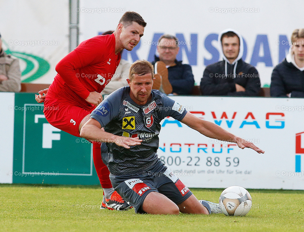 A_LUI_23052025_20 | SPORT FUSSBALL REGIONALLIGA MITTE ASKOE OEDT-UNION GURTEN 23.0.2025 IM BILD:DENIS BROKIC  (OEDT) UND FABIAN WIMMLEITNER (GURTEN) FOTO:FOTOLUI