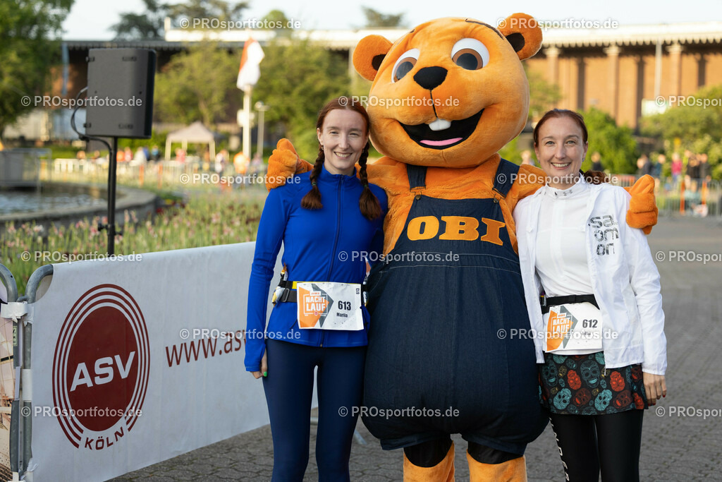 16. OBI Nachtlauf des ASV Koeln; Koeln, 17.05.23 | Impressionen vom 16. OBI Nachtlauf des ASV Koeln am 17.05.23 an Rheinpromenade und Tanzbrunnen in Koeln (Deutschland). Foto: BEAUTIFUL SPORTS/Ulrich Fassbender