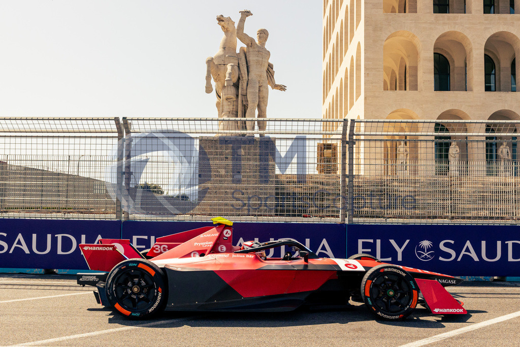 Trainproduction-20230716-0060 | ROME, ITALY,16.Jul.23 - MOTORSPORTS, FORMULA E - Hankook Rome E-Prix, Circuito Cittadino dell-EUR. Image shows Andre Lotterer (GER / Andretti).  Photo: Trainproduction / Matthias Trinkl