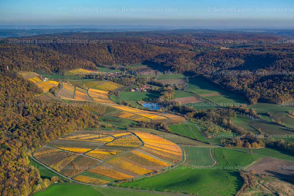 4042730 | Weinberge bei Handthal, Weinlage Stollberg, Herrenberg, Steigerwald