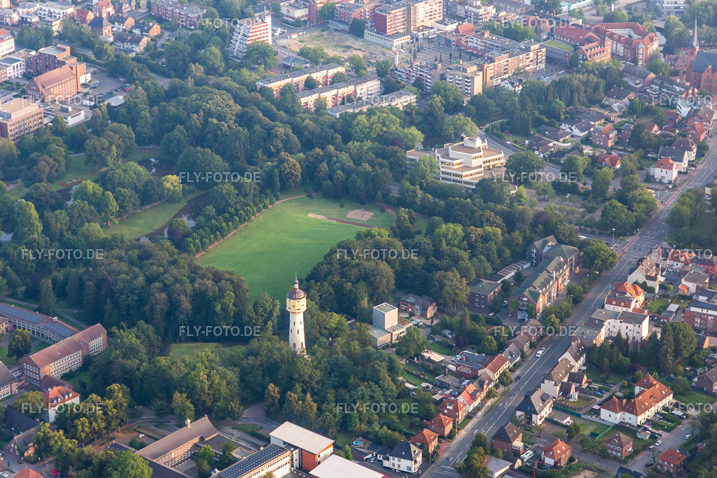 Stadtpark | Luftbild: Stadtpark in Gronau im Bundesland Nordrhein-Westfalen in Deutschland. Foto: IMG_008165.jpg vom 18.07.2020 durch Werner Riehm/FLY-FOTO.de - Realisiert mit Pictrs.com