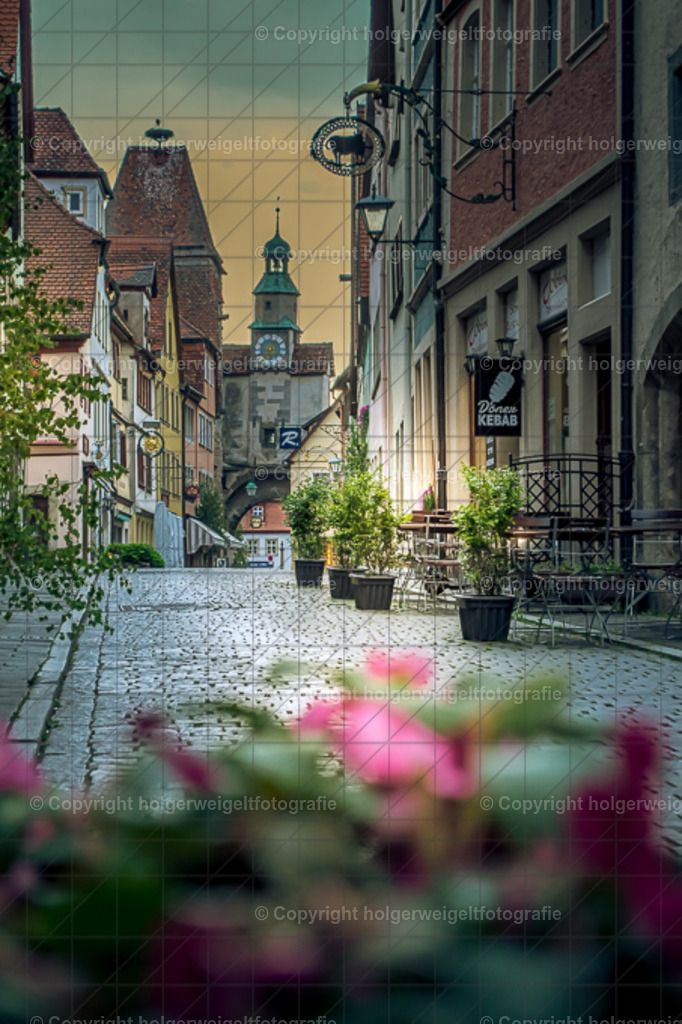 Hafengasse mit Markusturm  | Kaufen sie online außergewöhnliche Fotografien auf Leinwand Acrylglas Fotoprint Aludibond von holgerweigeltfotografie - Realisiert mit Pictrs.com