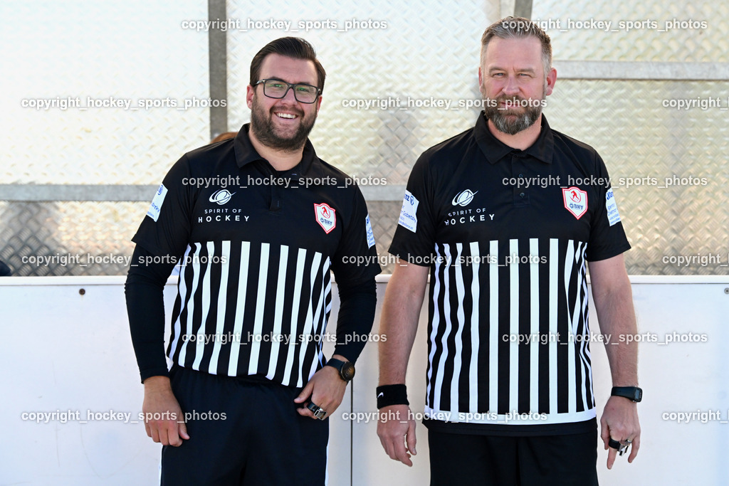 VAS Ballhockey Villach vs. ASKÖ Villach Ballhockey | Samrock Markus Referee, Maurer Anthony Referee, VAS Ballhockey Villach vs. ASKÖ Villach Ballhockey , VAS Ballhockey Villach vs. ASKÖ Villach Ballhockey  am 13.05.2026 in Villach (Alpen Arena ), Austria, (Photo by Bernd Stefan)