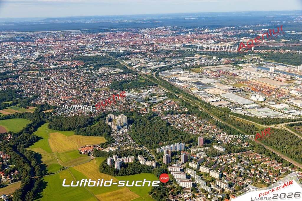 Luftaufnahme von Reichelsdorf Nürnberg Bild- Das Luftbild wurde 2025 vom UL-Flugzeug heraus erstellt ( keine Drohne ) - Hochauflösende Luftaufnahme -Nicht vergleichbar mit Google Maps oder Satelittenbilder- Die Geschenkidee !Mit Lizenz und Bildrechte bestellbar
