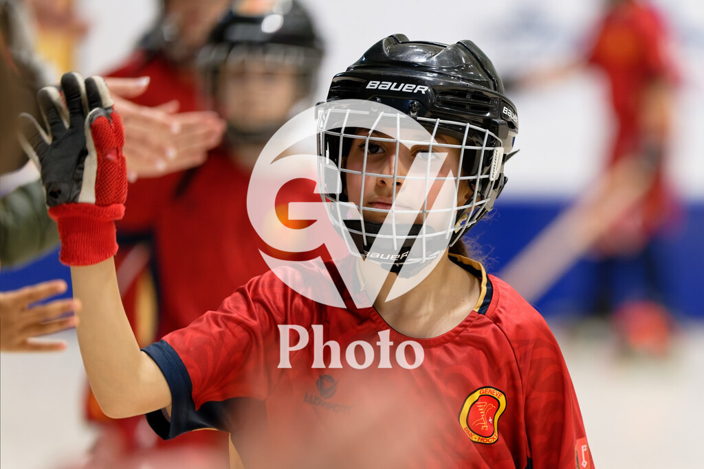 U11  - Geneve RHC v RHC Diessbach  |  during the U11  match between Geneve RHC and RHC Diessbach  at Centre sportif de la queue d'arve in Geneve, Switzerland