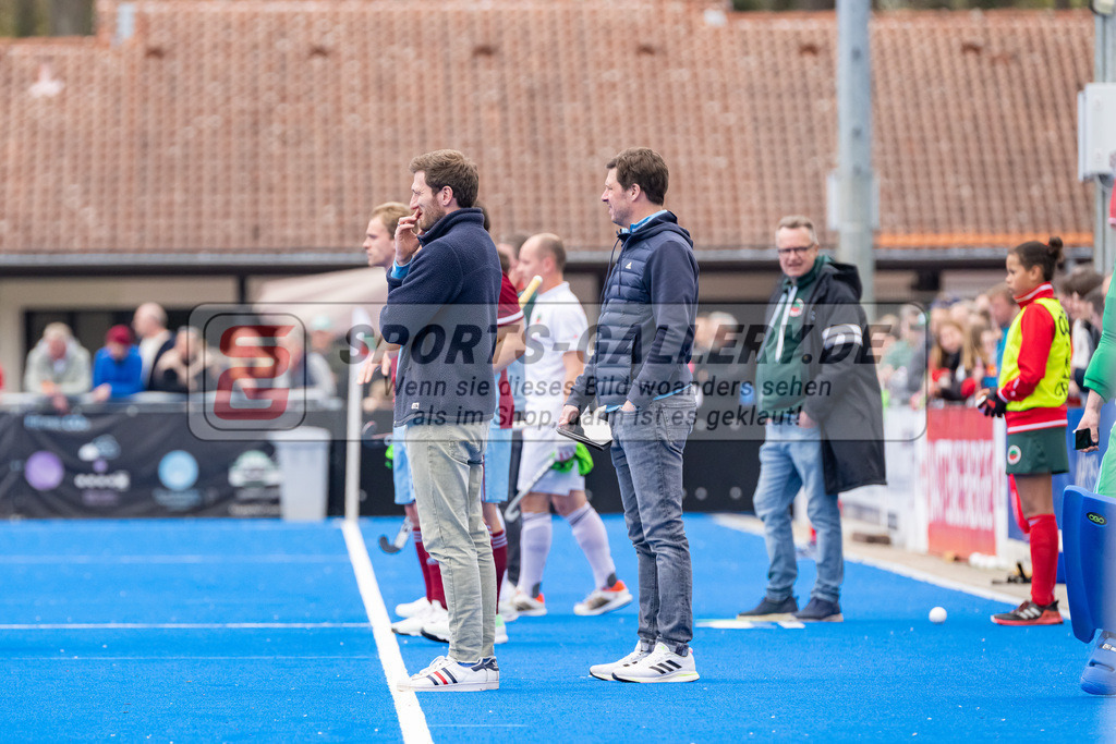 HK_20230415_106902 | 1. Bundesliga Herren Crefelder HTC - UHC Hamburg am 14.4.2023 Crefelder HTC, Krefeld , Rabente Jan Philipp ( Co-Trainer UHC Hamburg )